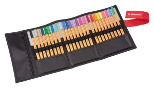 Fineliner STABILO point 88, 0.4 mm, cu capac, design hexagonal, diverse culori - Img 3