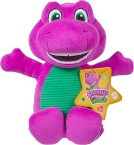 Fisher-Price Barney HVF40 Dinozaur de Plus 165 cm Material Moale Lavabil - Img 7