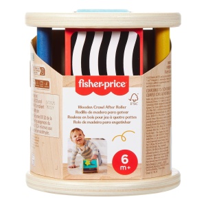 Fisher-Price Jucarie Bebelusi JKH17 Lemn FSC Dezvoltare Senzoriala si Motorie - Img 4