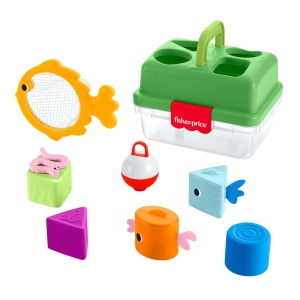 Fisher-Price Set de Joaca Camping-Freunde JLB85 Activitati pentru Bebelusi 6 Luni Sortare si Coordonare