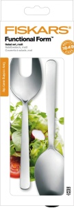 Fiskars Salatbesteck Functional Form 1002960 ArgintiuMatt Otel de calitate - Img 6