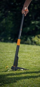 Fiskars Xact 1077305 Unealta pentru indepartarea buruienilor 1 m NegruPortocaliu - Img 12
