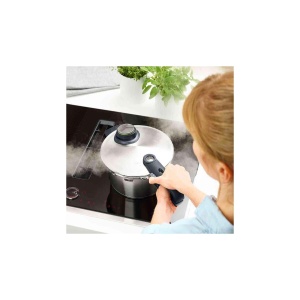 Fissler Vitavit Premium/oala sub presiune (3,5 L, O 22 cm) Oala sub presiune din otel inoxidabil, 4 niveluri de gatit, incl. insertie - inductie - Img 5