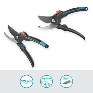 Foarfeca de gradina Gardena PremiumCut Pro, 24 mm, manere ergonomice, otel de calitate - Img 7