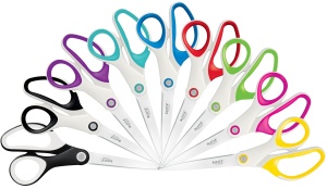 Foarfeca Leitz WOW Titan, pentru dreptaci si stangaci, ergonomica, culoare eisblau, 205 mm - Img 7
