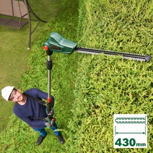 Foarfeca telescopica Bosch UniversalHedgePole 18 18V fara acumulator lama 43 cm - Img 5