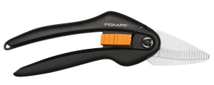 Foarfeca universala Fiskars SingleStep SP28, 20.8 cm, lame din otel de inalta calitate, negruportocaliu - Img 4