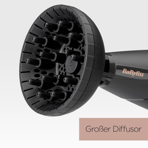 Fohn BaByliss Smooth Pro 2100 W cu Diffuzor, Ioni, Negru - Img 6