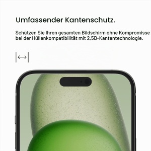 Folie de protectie Belkin TemperedGlass pentru iPhone 15 PlusiPhone 14 Pro Max, antimikrobiala, ultra subtire - Img 5