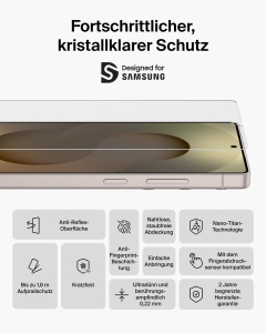 Folie de protectie Belkin Titan EcoGuard pentru Samsung Galaxy S26 Ultra, anti-reflex, ultra subtire - Img 2