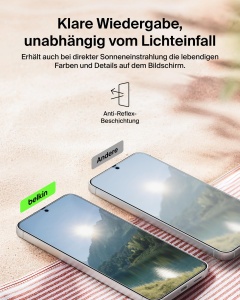 Folie de protectie Belkin Titan SmartShield pentru Samsung Galaxy S26, anti-reflex, ultra-subtire - Img 9