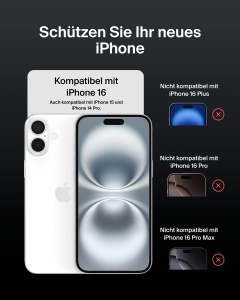 Folie de protectie Belkin UltraGlass 2 pentru iPhone 15, 9H, antimikrobiala - Img 3