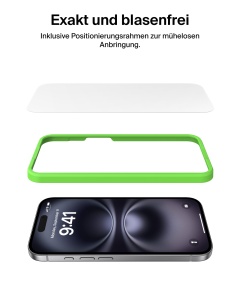 Folie de protectie din sticla Belkin pentru iPhone 17 Pro Max, rezistenta la zgarieturi, 2 bucati - Img 6