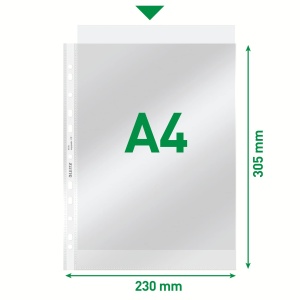 Folie protectie documente Leitz 4770-00-02, glasklar, A4, 80 microni, 100 bucati - Img 8