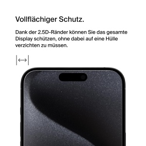 Folie sticla securizata Belkin ScreenForce pentru iPhone 15 Pro, 2 bucati - Img 5