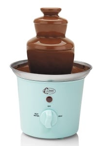 Fontana de ciocolata Bestron ACF300M, 3 etaje, 60W, culoare mint