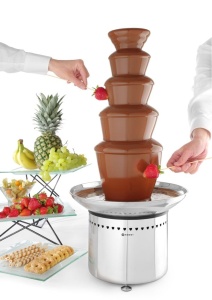 Fontana de ciocolata HENDI, 5 nivele, capacitate 6 kg, din inox - Img 4