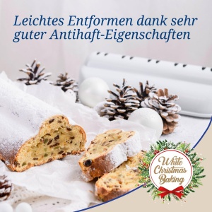 Forma de copt Dr Oetker White Christmas Baking Antiaderenta 31x15x7 cm 1550 ml - Img 6