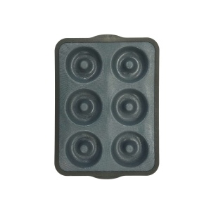 Forma de copt pentru donuts Zenker 685539, 6 donuts, 36 x 26 cm, gri