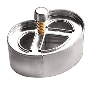 Forma de taiat aluat IBILI Cortapastas Brezel inox argintiu