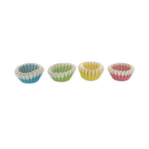 Forme din hartie Zenker 684846, 100 bucati, diverse culori, 2,5 cm