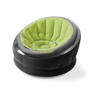 Fotoliu gonflabil Intex Empire Chair, limettengruen, 112 x 109 x 69 cm