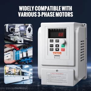 Frecventometru VEVOR AT1-2200X 22kW 10A Control Viteza Motor 3 Faze - Img 6