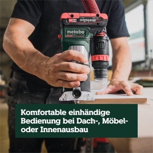 Freza de margine Metabo FMV 18 LTX BL 8, Motor Brushless, 68 mm - Img 6