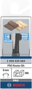 Freza T-Nut Bosch PRO, 8,6 mm, pentru lemn moale si tare - Img 2
