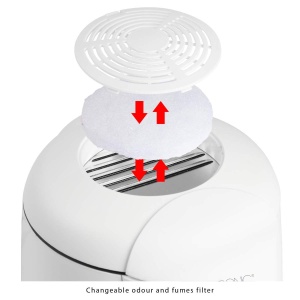 Friteuza Clatronic(r) 2in1 Fondue incl. 6 furculite Fondue | Fondue pentru fondue de ciocolata si branza | Friteuza pentru 1 litru ulei/grasime | Panou de control cu afisaj de control | Carcasa Cool-Touch | 840 wati | FFR 2916 - Img 8