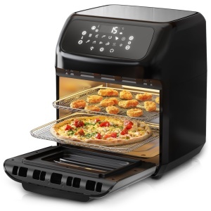 Friteuza cu aer cald Arendo 12L - 4 in 1, LED Touchscreen, BPA liber