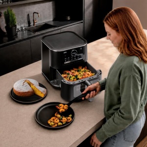 Friteuza cu aer cald Braun MultiFry 7, 8L, 1900W, Negru - Img 5