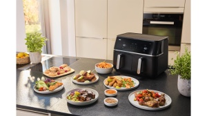 Friteuza cu aer cald Braun TwinCook 5 TD5030IBK 10L 8 programe Negru - Img 8