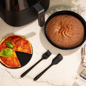 Friteuza cu aer cald Cecotec Cecofry Bombastik 6000 Full 6L 1700W 12 programe presetate - Img 2