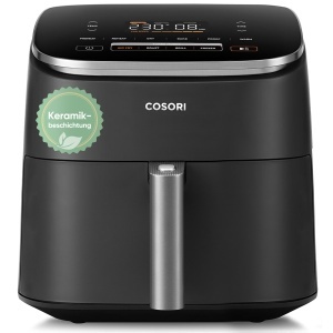 Friteuza cu aer cald Cosori TurboBlaze, 6L, motor DC silentios, 9-in-1