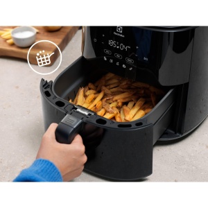 Friteuza cu aer cald Electrolux EAF3B, 3 l, 1300 W, negru - Img 6