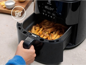 Friteuza cu aer cald Electrolux EAF5B, 5L, 1500W, neagra - Img 5