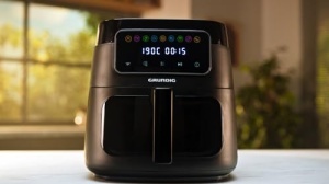 Friteuza cu aer cald Grundig FRY 7320, 7.6L, 1750W, Negru - Img 8