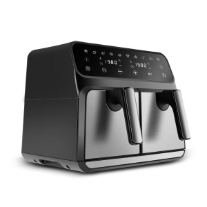 Friteuza cu aer cald Karaca Multifry XXXL 44 Litri, 1700 W, 2 camere - Img 3