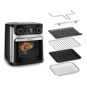 Friteuza cu aer cald Moulinex Easy Fry AL556DF0, 15 L, 9 programe, negru