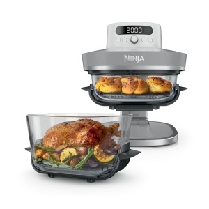 Friteuza cu aer cald Ninja CRISPi PRO XL, 5.7L, 2050W, alba - Img 2
