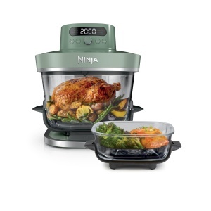 Friteuza cu aer cald Ninja CRISPi PRO XL, 5.7L, 2050W, Moosgrun