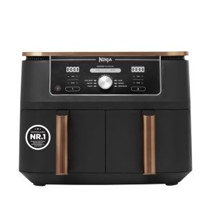 Friteuza cu aer cald Ninja Foodi MAX AF400EUCP, 9.5L, 2470W, CupruNegru
