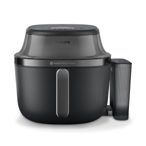 Friteuza cu aer cald Philips Steam Airfryer 5000, 7.2 L, PFAS-free, cu functie de abur