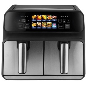 Friteuza cu aer cald ProfiCook PC-FR 1287 H, 8L, 2200W, cu 2 camere