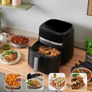 Friteuza cu aer cald Russell Hobbs SatisFry 8,3L 1800W Negru - Img 8