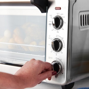 Friteuza cu aer cald si cuptor Russell Hobbs Express 26680-56, 20L, 1500W, inox - Img 7