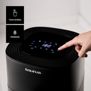 Friteuza cu aer cald Taurus Amazing 55L 8 programe fara ulei touchscreen - Img 5
