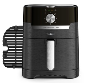 Friteuza cu aer cald Tefal Easy Fry Grill XL, 4.6 L, 2-in-1, Alb
