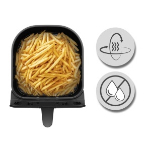 Friteuza cu aer cald WMF Multi Taste, 1550 W, 4.6 l, negru - Img 4